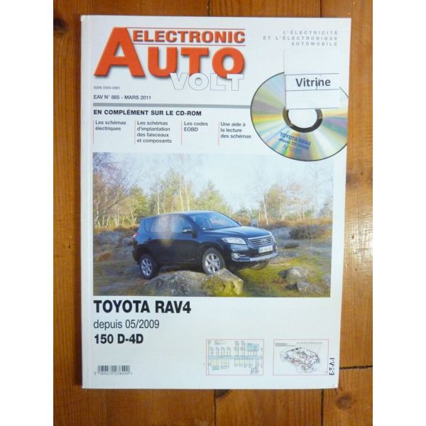 RAV4 09- Revue Technique Electronic Auto Volt Toyota