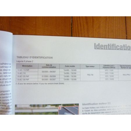 Laguna II Ph 2 Revue Technique Electronic Auto Volt Renault