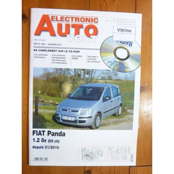 Panda 10- Revue Technique Electronic Auto Volt Fiat