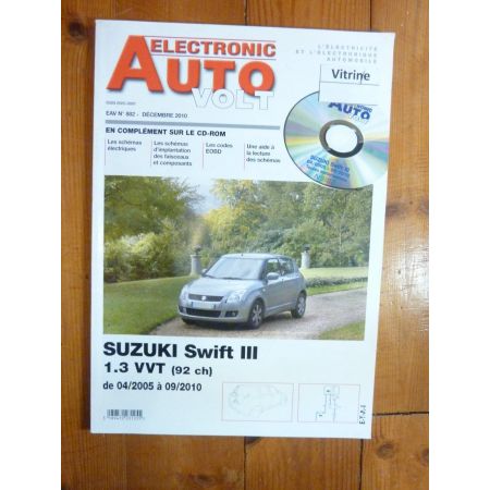 Swift III 05-10 Revue Technique Electronic Auto Volt Suzuki