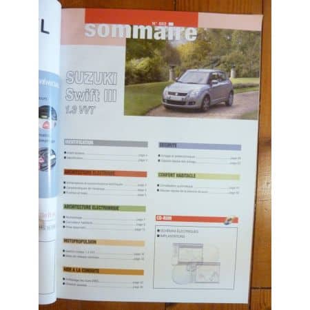 Swift III 05-10 Revue Technique Electronic Auto Volt Suzuki