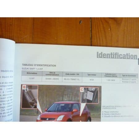 Swift III 05-10 Revue Technique Electronic Auto Volt Suzuki
