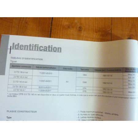 Tiguan D Revue Technique Electronic Auto Volt VW