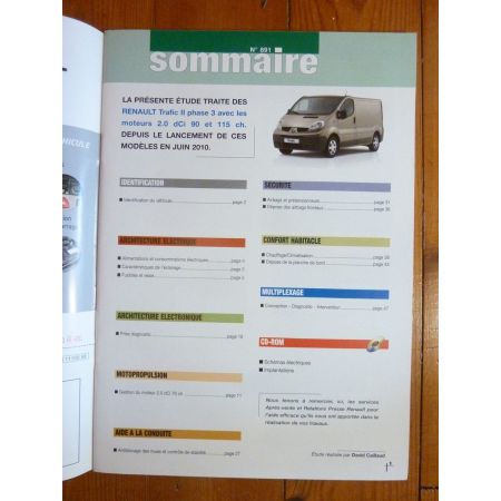 Trafic II Ph 3 Revue Technique Electronic Auto Volt Renault