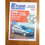 Corsa 1.7DTi 00- Revue Technique Electronic Auto Volt Opel