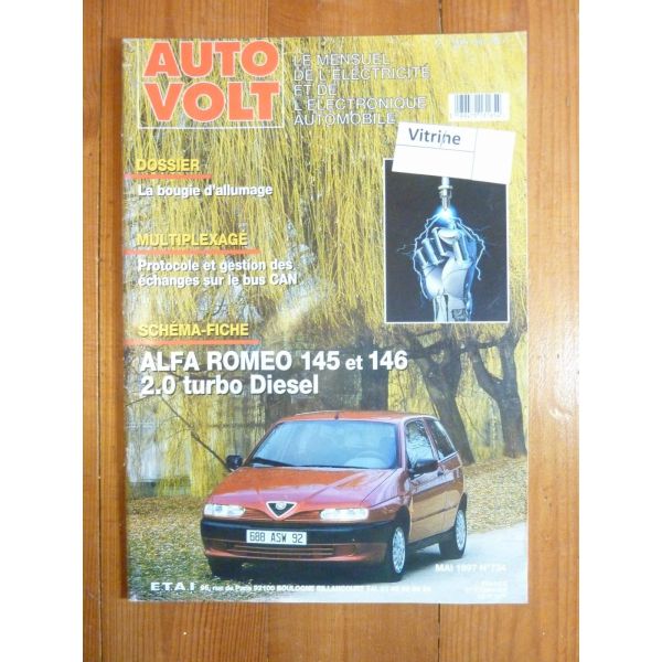 145 146 TD Revue Technique Electronic Auto Volt Alfa Romeo