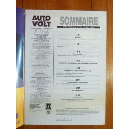 Laguna Ess Revue Technique Electronic Auto Volt Renault