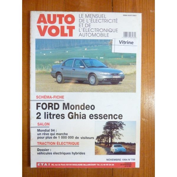 Mondéo Ess Revue Technique Electronic Auto Volt Ford