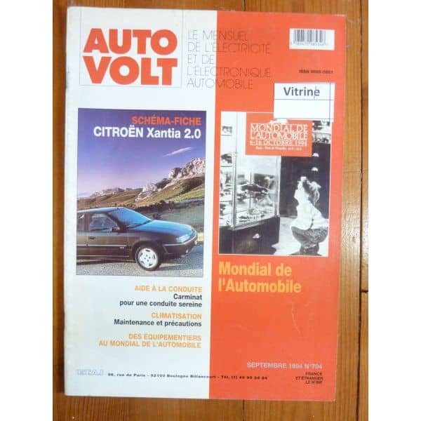 Xantia 2.0 Revue Technique Electronic Auto Volt Citroen