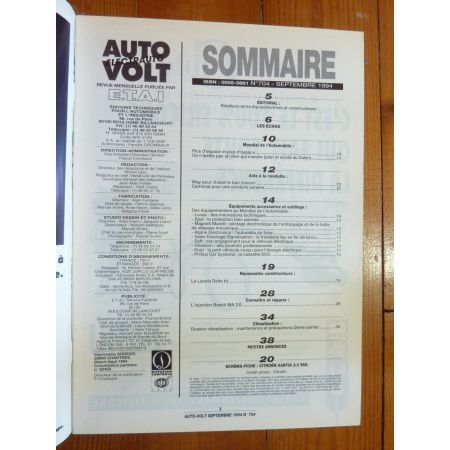 Xantia 2.0 Revue Technique Electronic Auto Volt Citroen