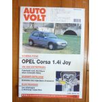Corsa JOY Revue Technique Electronic Auto Volt Opel