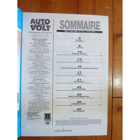 Corsa JOY Revue Technique Electronic Auto Volt Opel