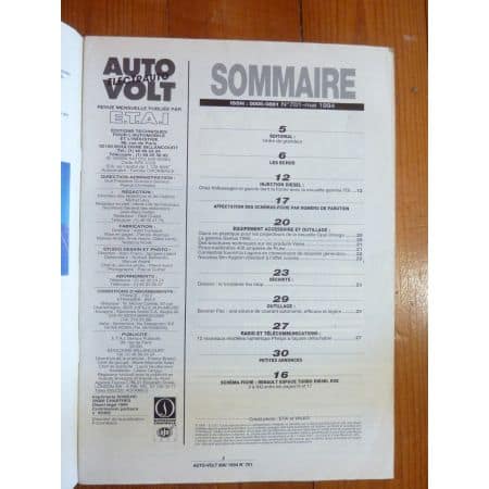 Espace RXE Revue Technique Electronic Auto Volt Renault