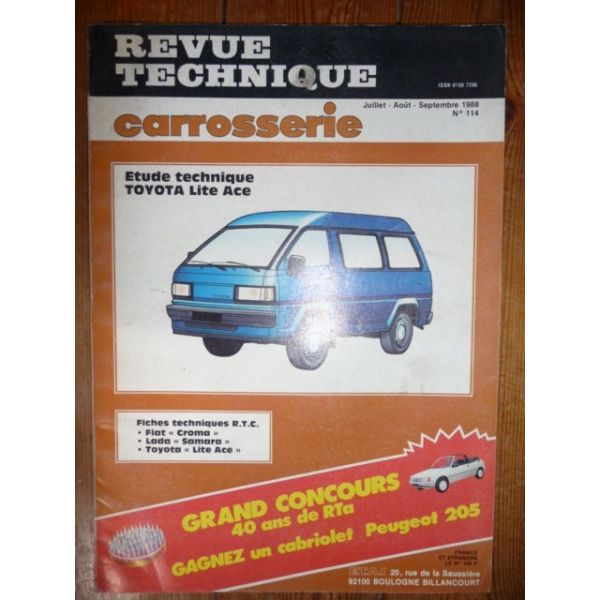 Lite Ace Revue Technique Carrosserie Toyota