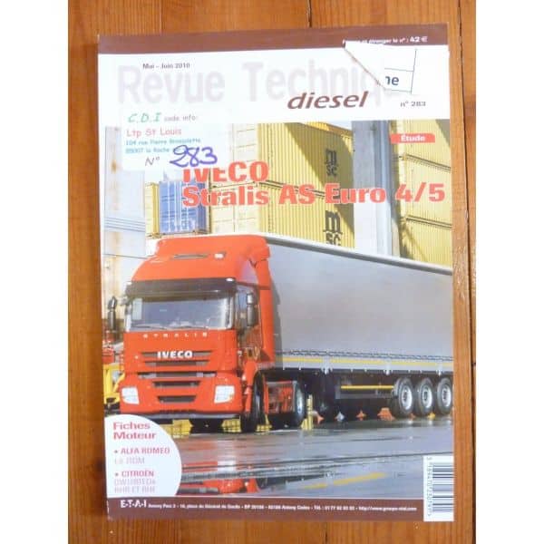 Stralis AS Euro 4/5 Revue Technique PL Iveco