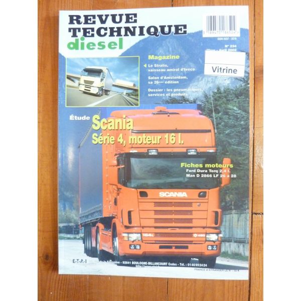 Série 4 16l Revue Technique PL Scania