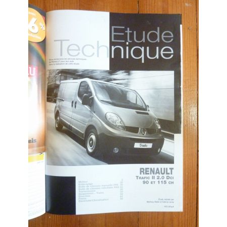 TRAFIC II Revue Technique Renault