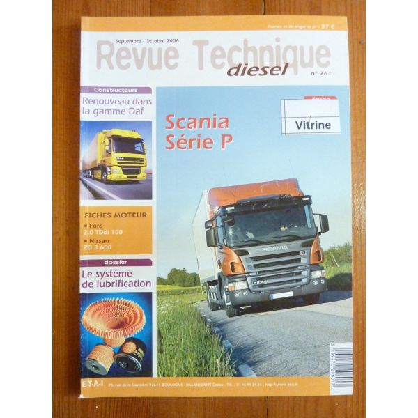 Série P Revue Technique PL Scania