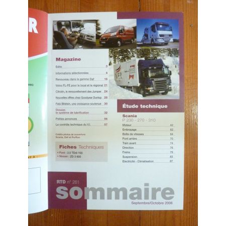 Série P Revue Technique PL Scania