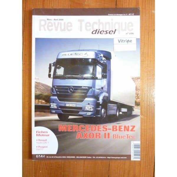 Axor II BlueTec Revue Technique PL Mercedes