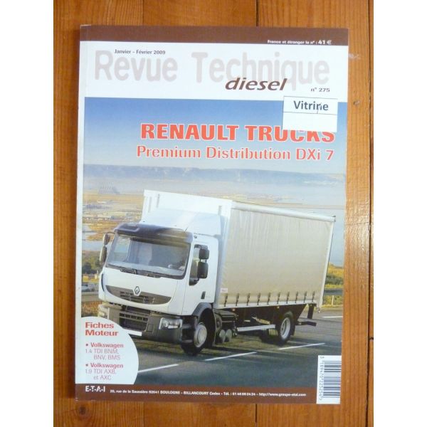 Premium Distrib DXi7 Revue Technique PL Renault