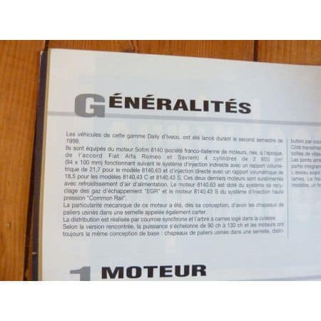 Daily 2.8L 99-06 Revue Technique Iveco