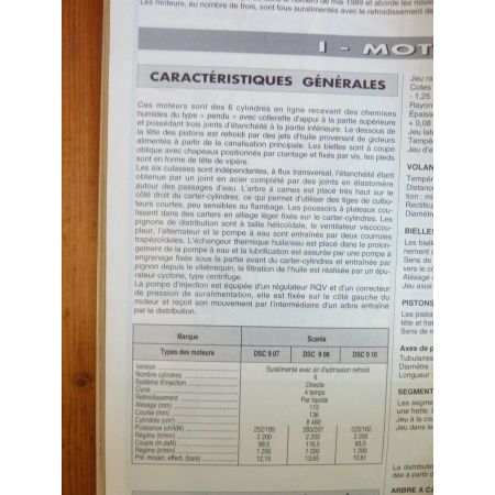 Série 93 Revue Technique PL Scania