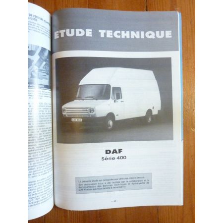 RTD0175D Daf Revue technique utilitaires DAF Série 400