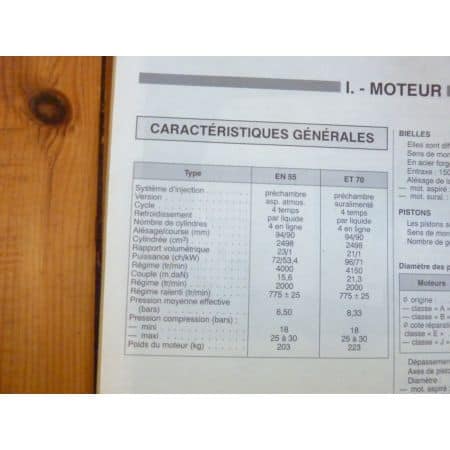 RTD0175D Daf Revue technique utilitaires DAF Série 400