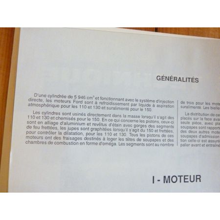 CARGO 87- Revue Technique PL Ford