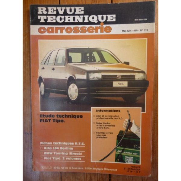 Tipo Revue Technique Carrosserie Fiat