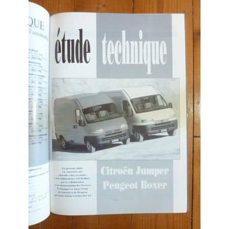 Jumper Boxer Transit Revue Technique Citroen Peugeot Ford