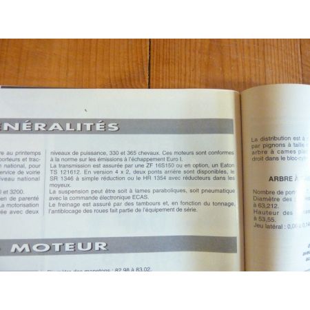 RTD0185D Revue technique Poids-Lourds DAF Série 85