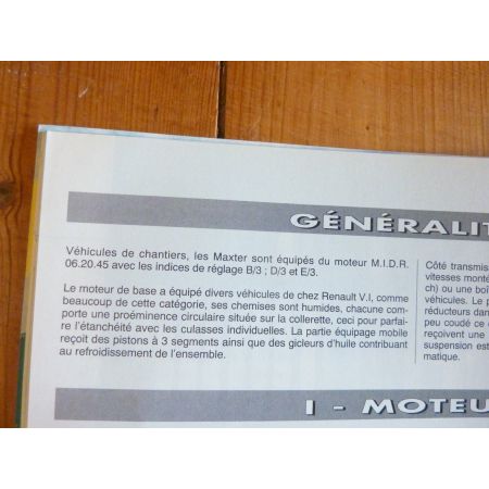 Maxter Revue Technique PL Renault