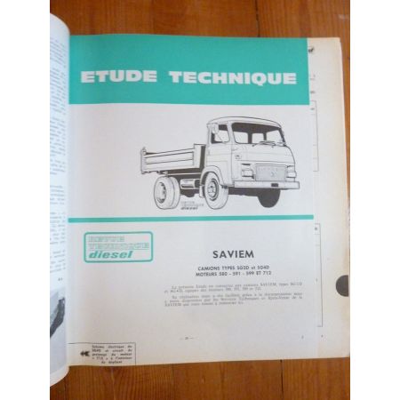 SG2D SG4D Revue Technique Saviem Man Renault
