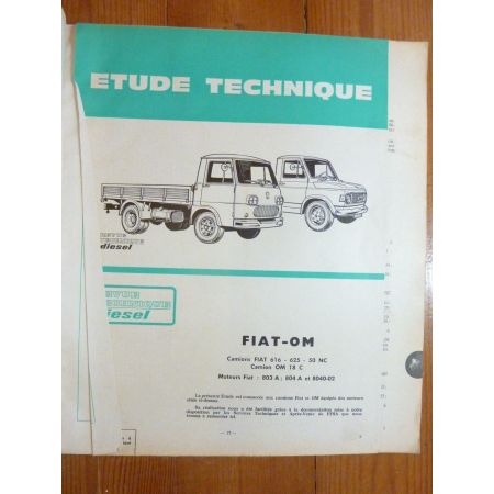 616 625 50NC Revue Technique Fiat