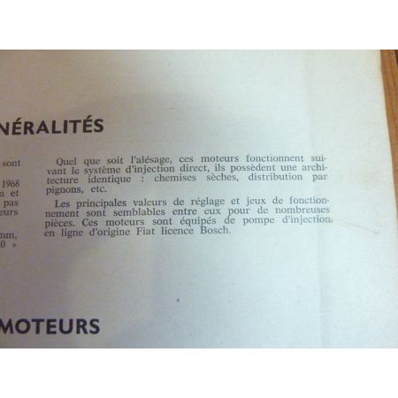 616 625 50NC Revue Technique Fiat