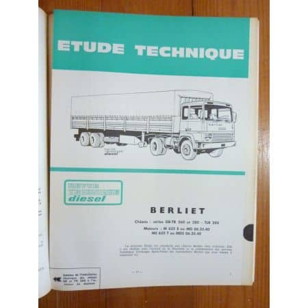 260 280 Revue Technique PL Berliet