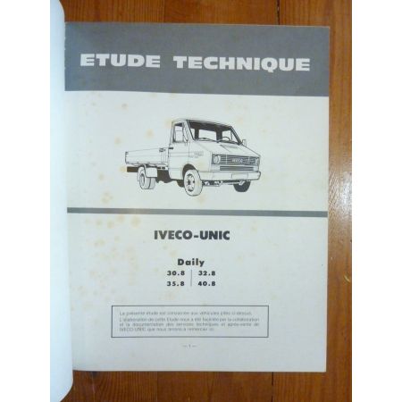 Daily 30.8- 32.8- 35.8- 40.8 Revue Technique Iveco