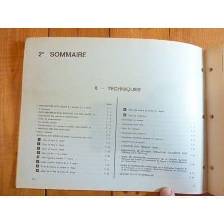 Kadett B Revue Auto Expertise Opel