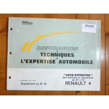 R4 67-72 Revue Auto Expertise Renault