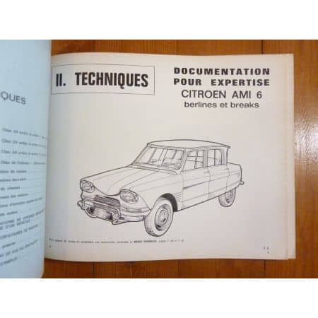 AMI 6 Revue Auto Expertise Citroen