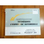 204 Revue Auto Expertise Peugeot