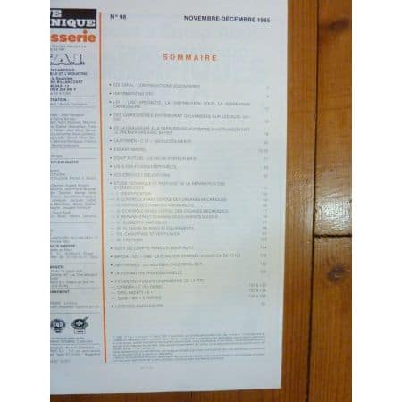 C15 Revue Technique Carrosserie Citroen