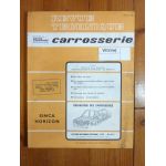 Horizon Revue Technique Carrosserie Talbot Simca