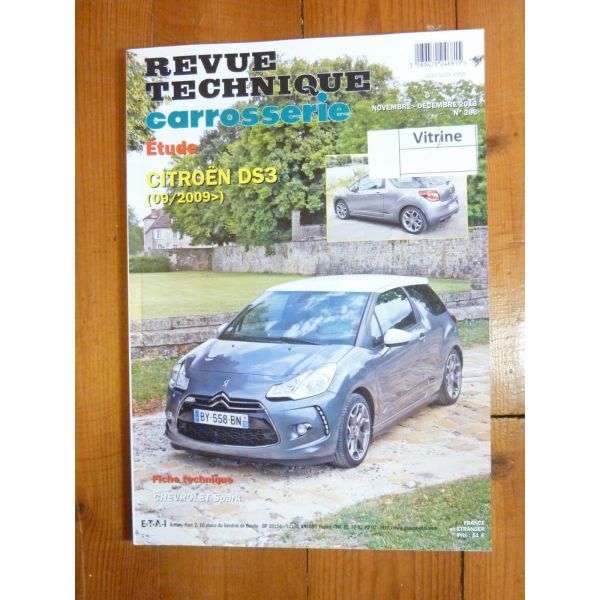 DS3 09- Revue Technique Carrosserie Opel