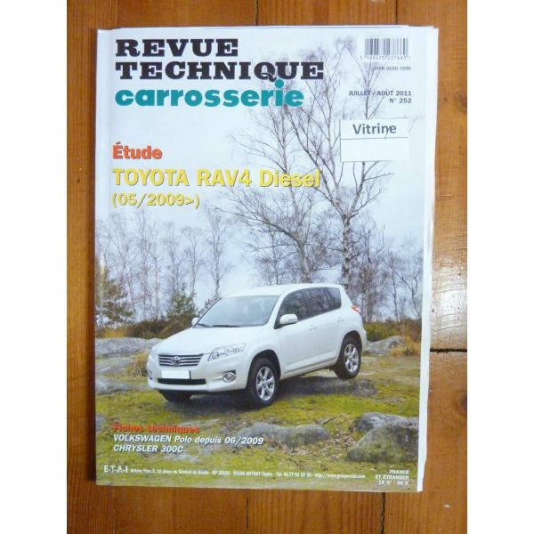 RAV 4 09- Revue Technique Carrosserie Toyota