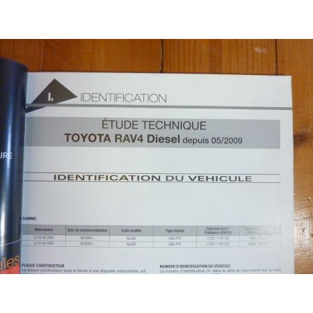 RAV 4 09- Revue Technique Carrosserie Toyota