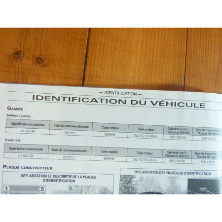 508 Revue Technique Carrosserie Peugeot