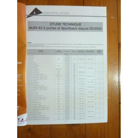 A3 05- Revue Technique Carrosserie Audi